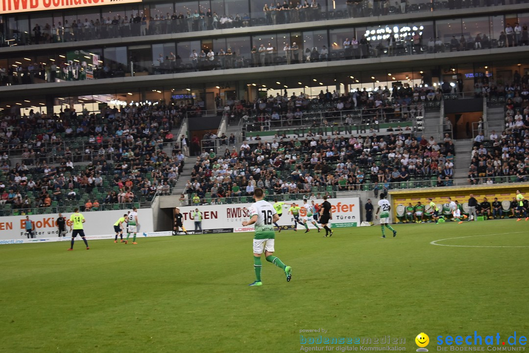 Fussball: FC ST.GALLEN 1879 vs FC THUN, St. Gallen - Schweiz, 21.04.2018