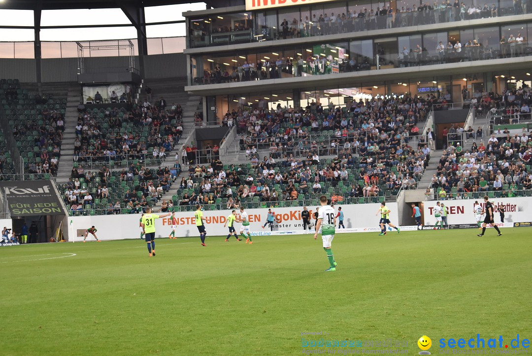 Fussball: FC ST.GALLEN 1879 vs FC THUN, St. Gallen - Schweiz, 21.04.2018