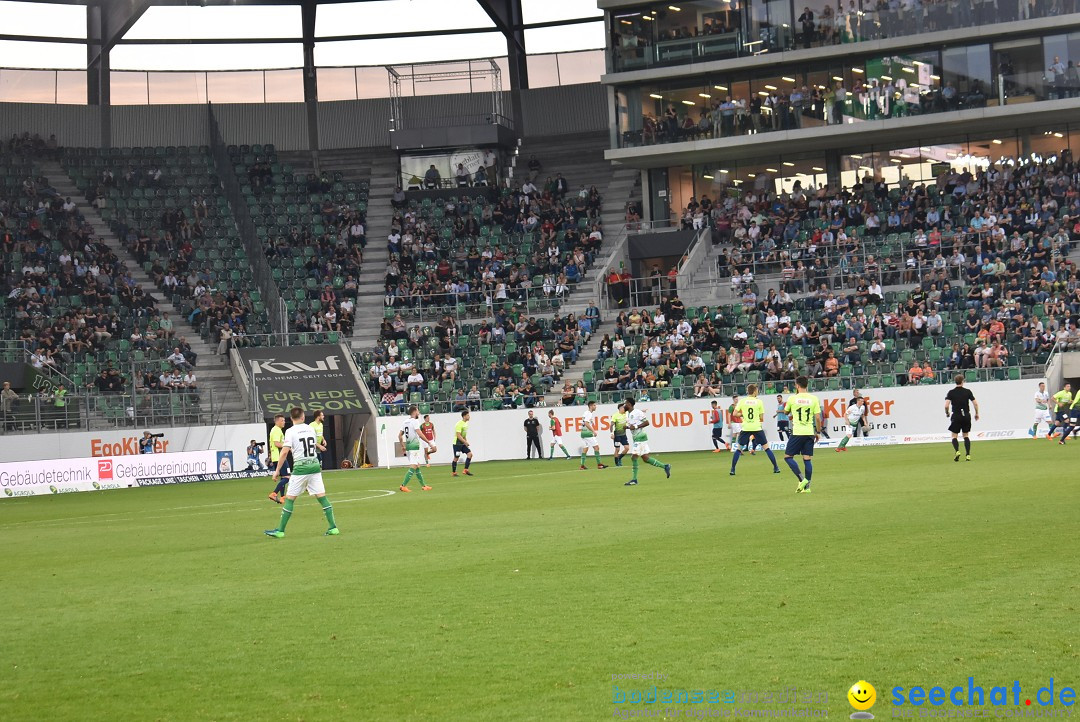 Fussball: FC ST.GALLEN 1879 vs FC THUN, St. Gallen - Schweiz, 21.04.2018