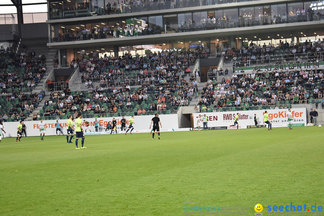 Fussball: FC ST.GALLEN 1879 vs FC THUN, St. Gallen - Schweiz, 21.04.2018