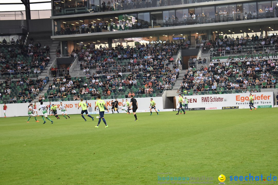 Fussball: FC ST.GALLEN 1879 vs FC THUN, St. Gallen - Schweiz, 21.04.2018