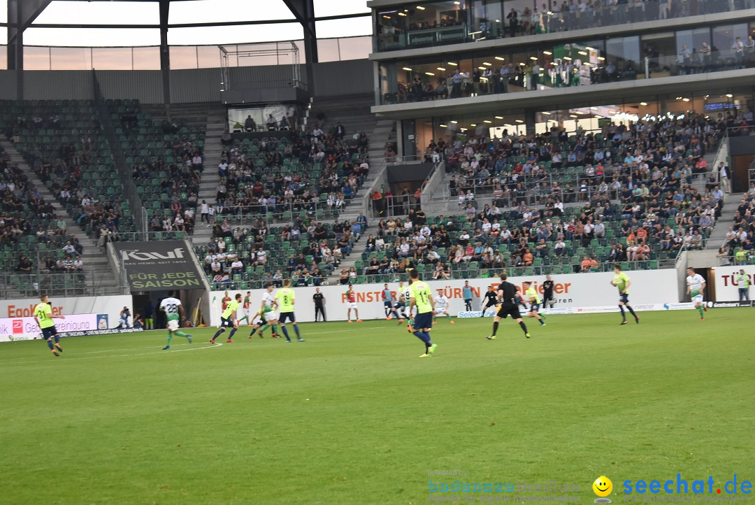 Fussball: FC ST.GALLEN 1879 vs FC THUN, St. Gallen - Schweiz, 21.04.2018