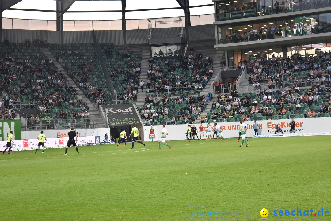 Fussball: FC ST.GALLEN 1879 vs FC THUN, St. Gallen - Schweiz, 21.04.2018