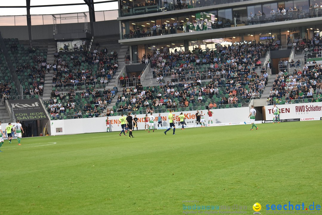 Fussball: FC ST.GALLEN 1879 vs FC THUN, St. Gallen - Schweiz, 21.04.2018