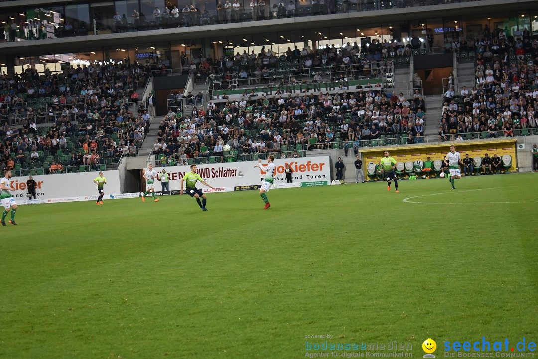 Fussball: FC ST.GALLEN 1879 vs FC THUN, St. Gallen - Schweiz, 21.04.2018