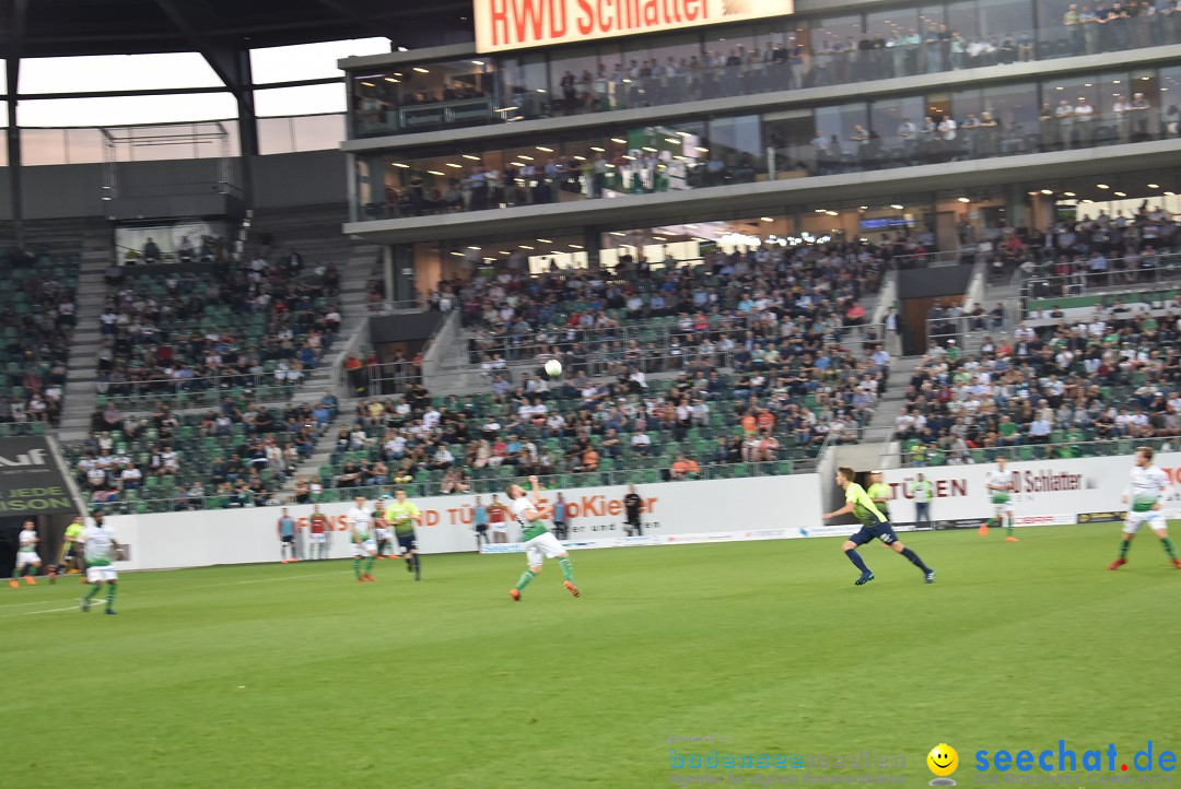 Fussball: FC ST.GALLEN 1879 vs FC THUN, St. Gallen - Schweiz, 21.04.2018