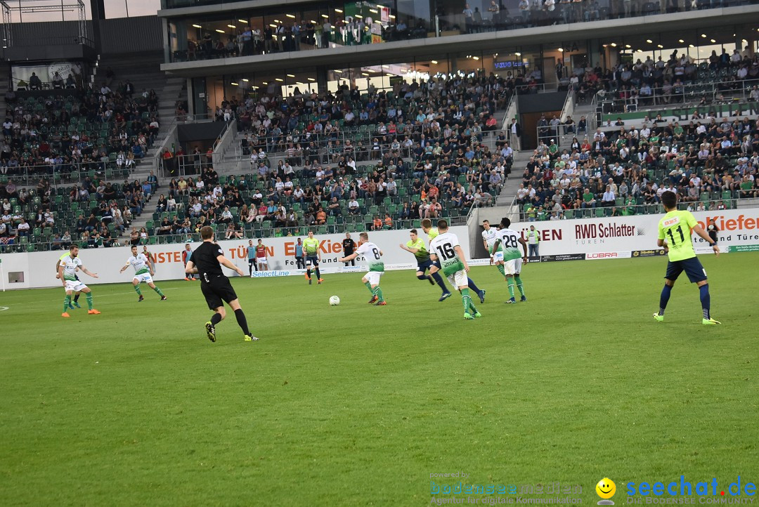 Fussball: FC ST.GALLEN 1879 vs FC THUN, St. Gallen - Schweiz, 21.04.2018