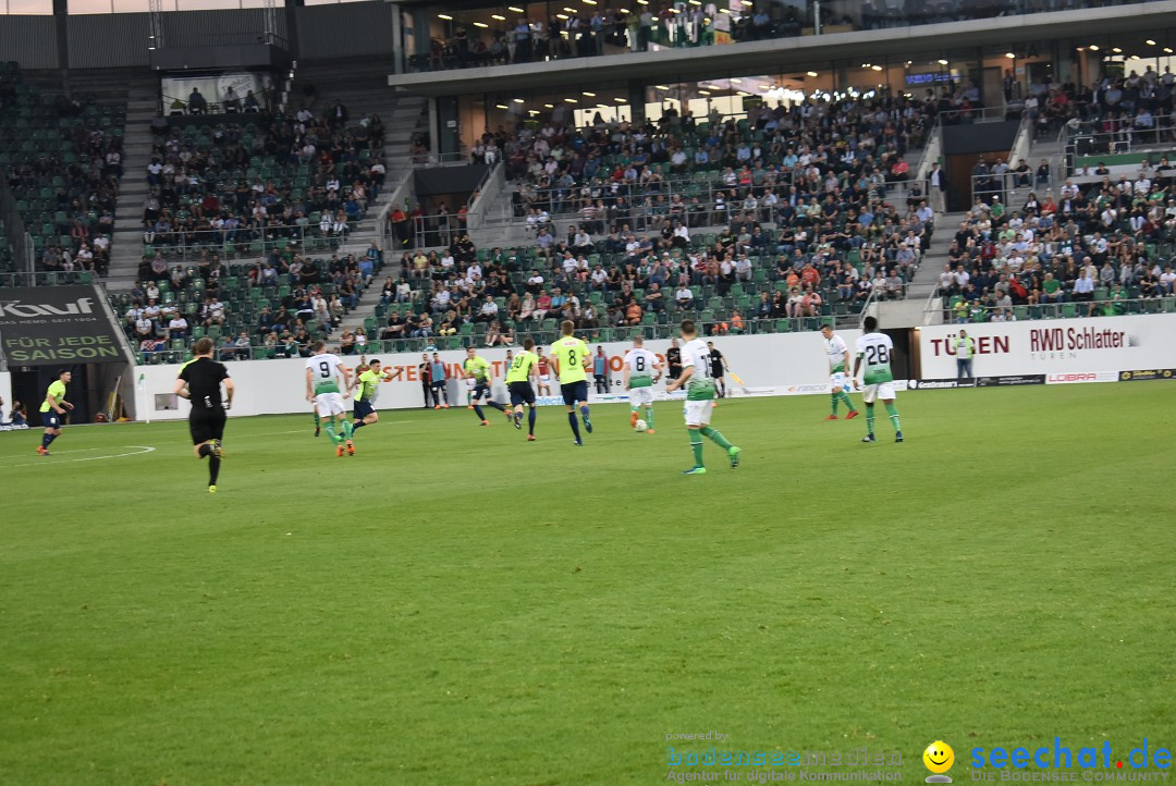 Fussball: FC ST.GALLEN 1879 vs FC THUN, St. Gallen - Schweiz, 21.04.2018