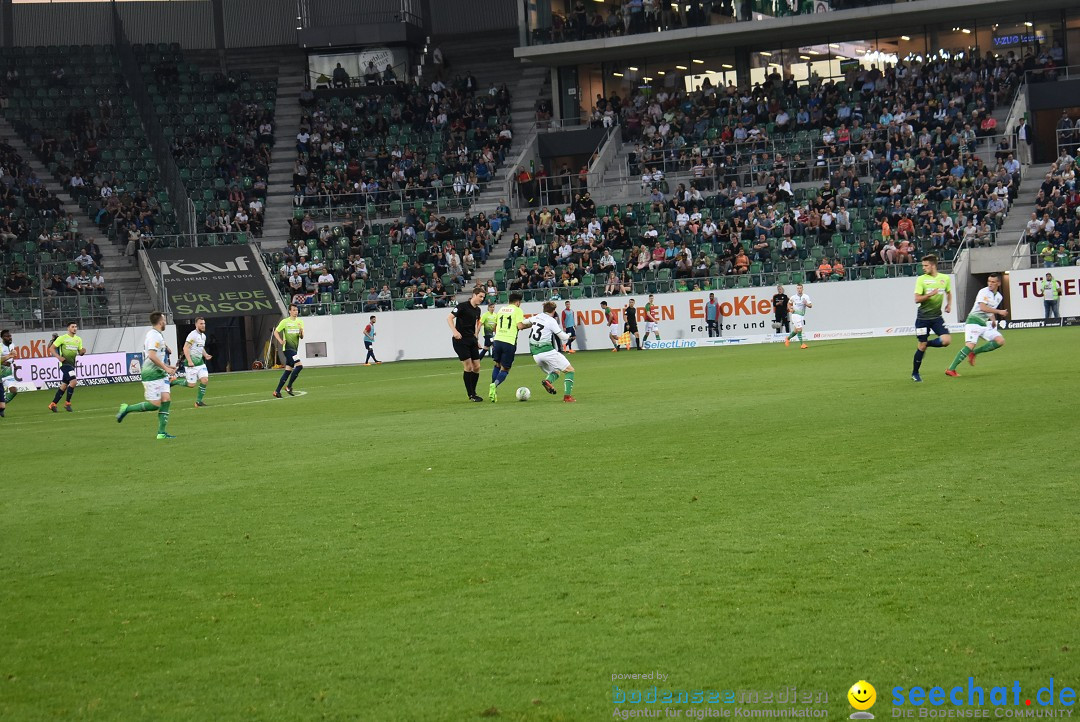 Fussball: FC ST.GALLEN 1879 vs FC THUN, St. Gallen - Schweiz, 21.04.2018