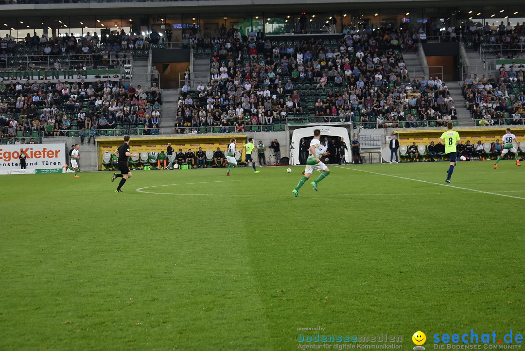 Fussball: FC ST.GALLEN 1879 vs FC THUN, St. Gallen - Schweiz, 21.04.2018