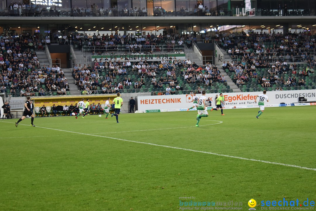 Fussball: FC ST.GALLEN 1879 vs FC THUN, St. Gallen - Schweiz, 21.04.2018