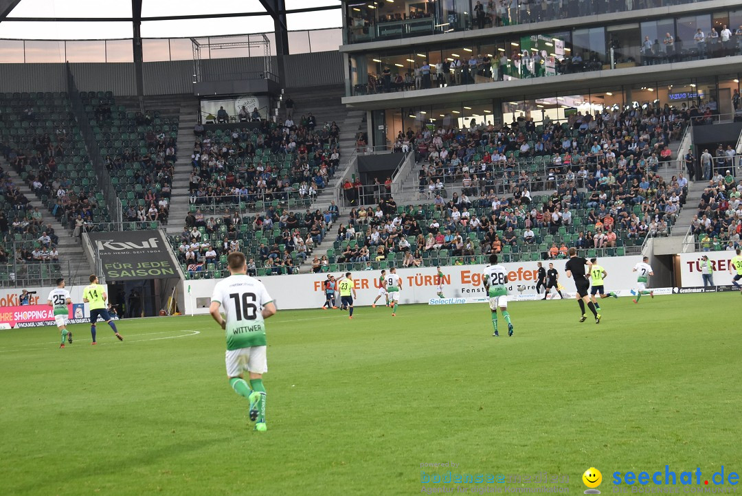 Fussball: FC ST.GALLEN 1879 vs FC THUN, St. Gallen - Schweiz, 21.04.2018