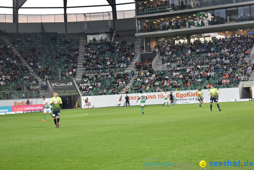 Fussball: FC ST.GALLEN 1879 vs FC THUN, St. Gallen - Schweiz, 21.04.2018