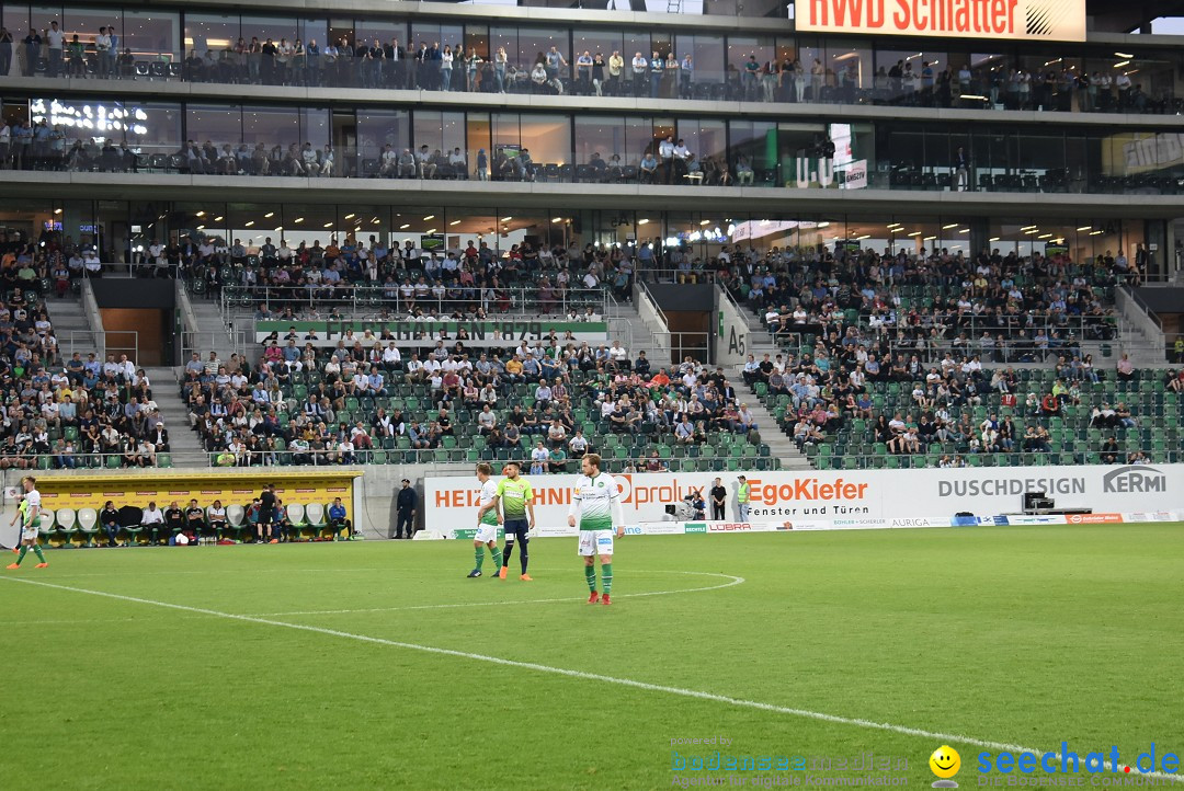 Fussball: FC ST.GALLEN 1879 vs FC THUN, St. Gallen - Schweiz, 21.04.2018