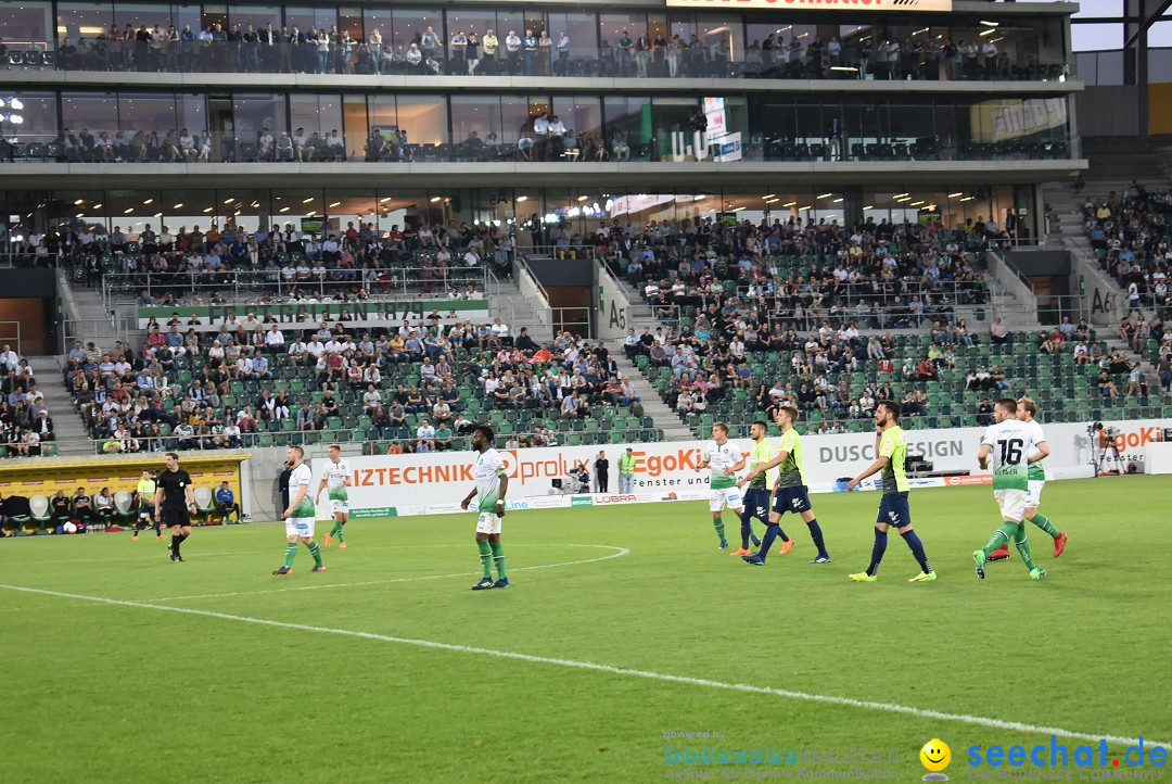 Fussball: FC ST.GALLEN 1879 vs FC THUN, St. Gallen - Schweiz, 21.04.2018