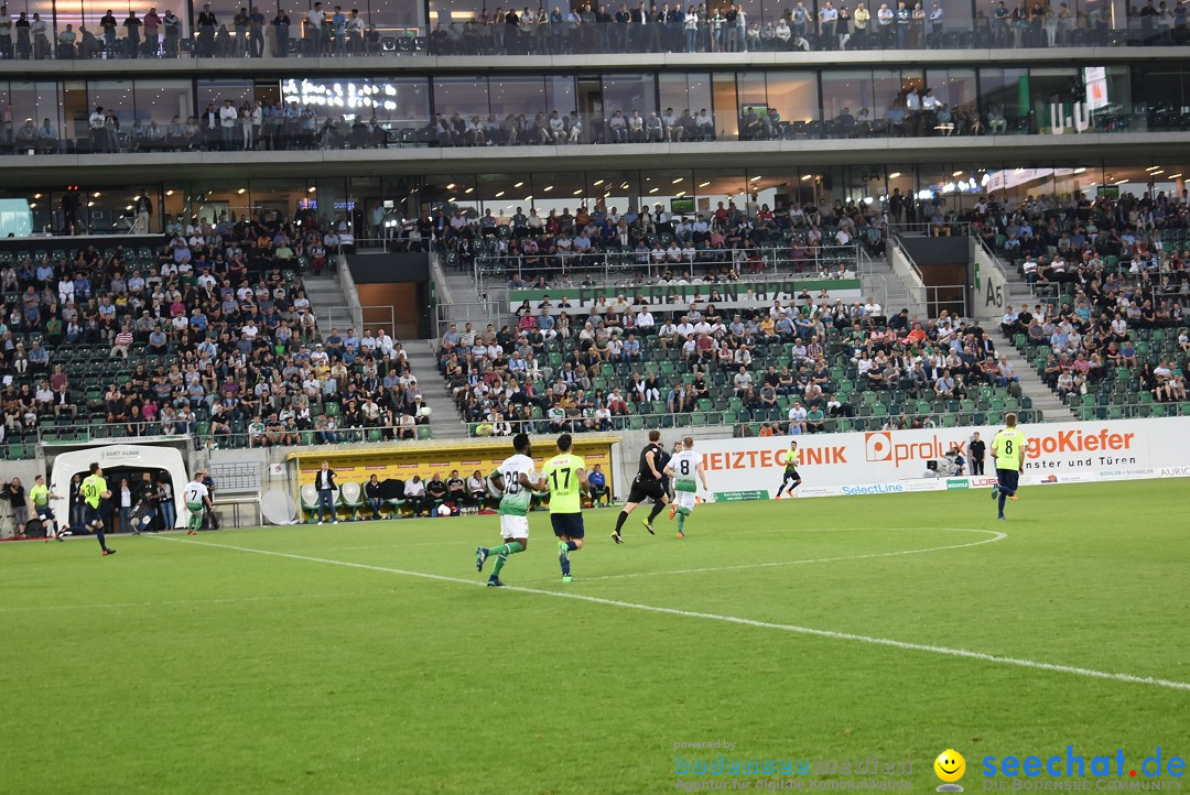 Fussball: FC ST.GALLEN 1879 vs FC THUN, St. Gallen - Schweiz, 21.04.2018