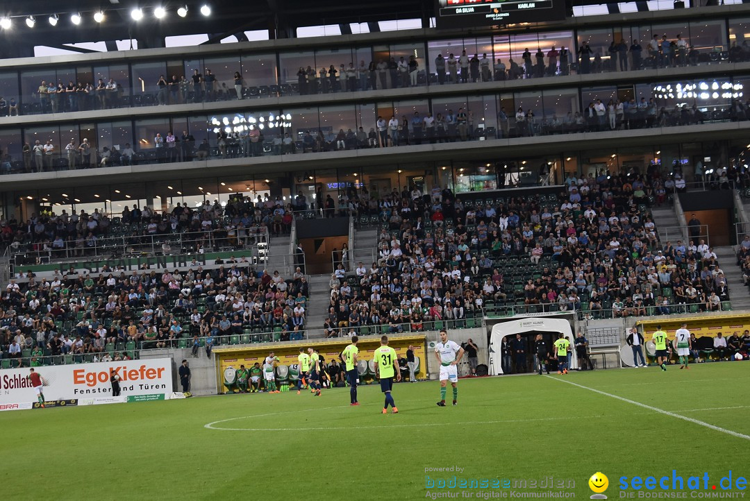 Fussball: FC ST.GALLEN 1879 vs FC THUN, St. Gallen - Schweiz, 21.04.2018