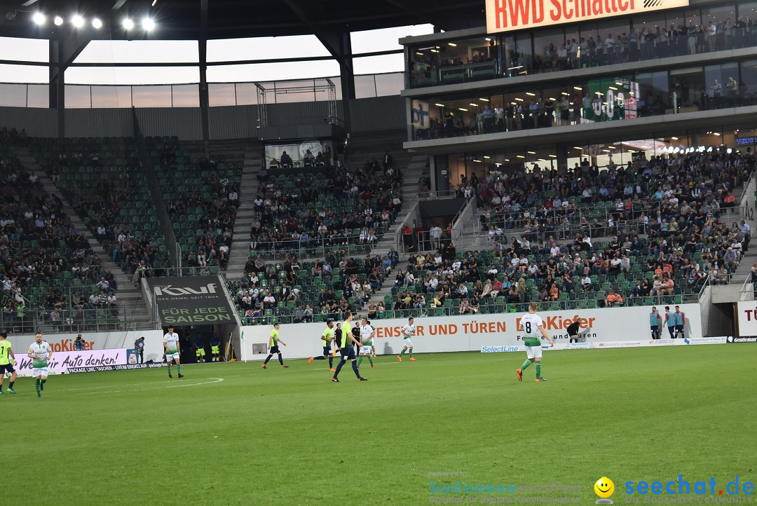 Fussball: FC ST.GALLEN 1879 vs FC THUN, St. Gallen - Schweiz, 21.04.2018