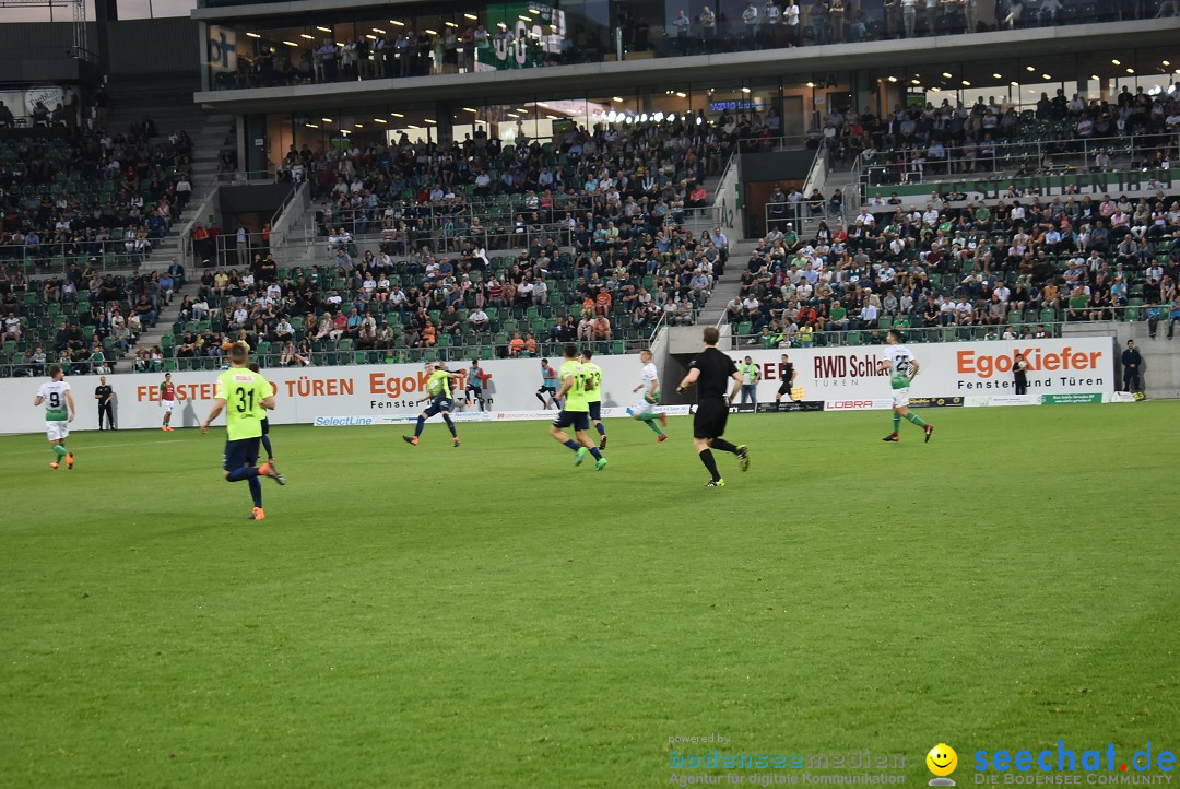 Fussball: FC ST.GALLEN 1879 vs FC THUN, St. Gallen - Schweiz, 21.04.2018