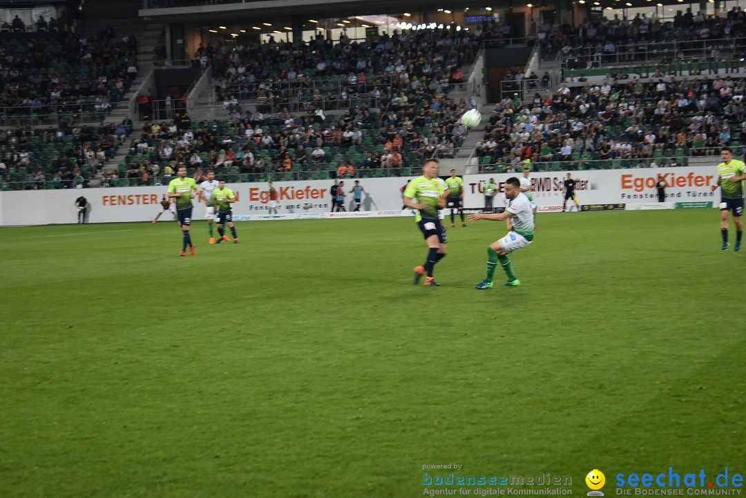 Fussball: FC ST.GALLEN 1879 vs FC THUN, St. Gallen - Schweiz, 21.04.2018