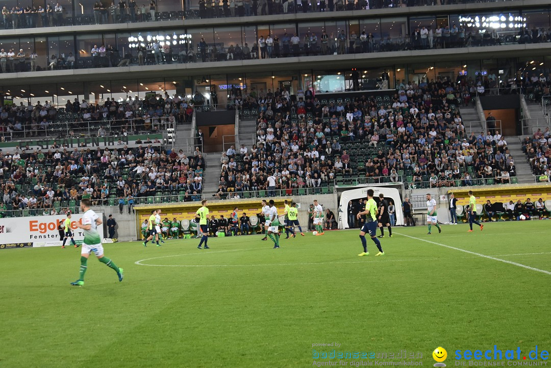 Fussball: FC ST.GALLEN 1879 vs FC THUN, St. Gallen - Schweiz, 21.04.2018