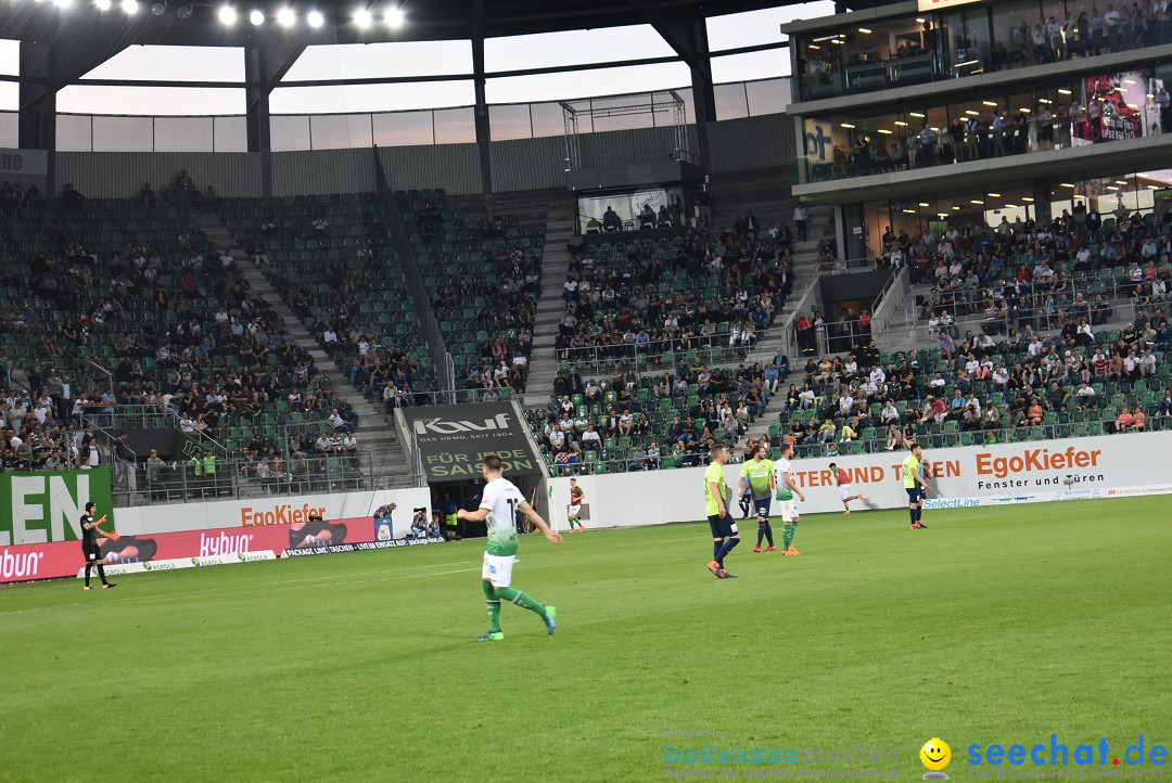 Fussball: FC ST.GALLEN 1879 vs FC THUN, St. Gallen - Schweiz, 21.04.2018