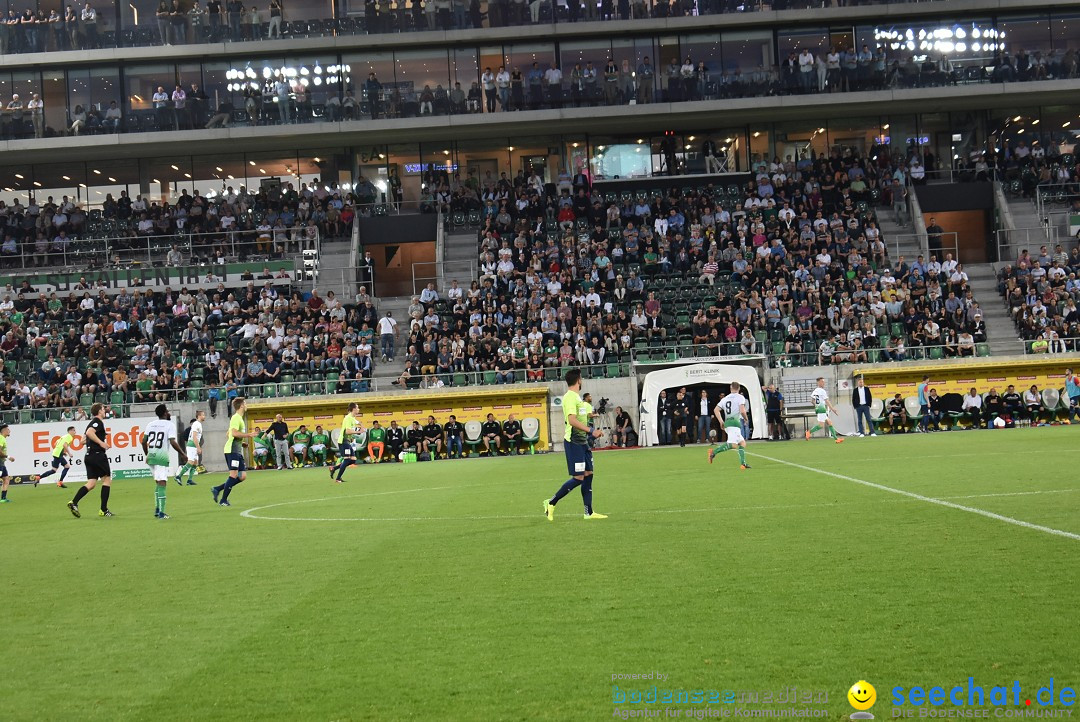 Fussball: FC ST.GALLEN 1879 vs FC THUN, St. Gallen - Schweiz, 21.04.2018