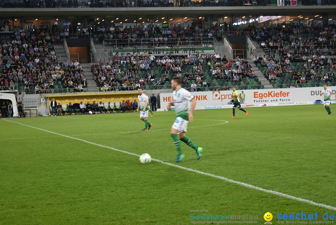 Fussball: FC ST.GALLEN 1879 vs FC THUN, St. Gallen - Schweiz, 21.04.2018