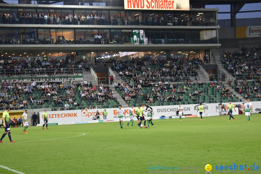 Fussball: FC ST.GALLEN 1879 vs FC THUN, St. Gallen - Schweiz, 21.04.2018