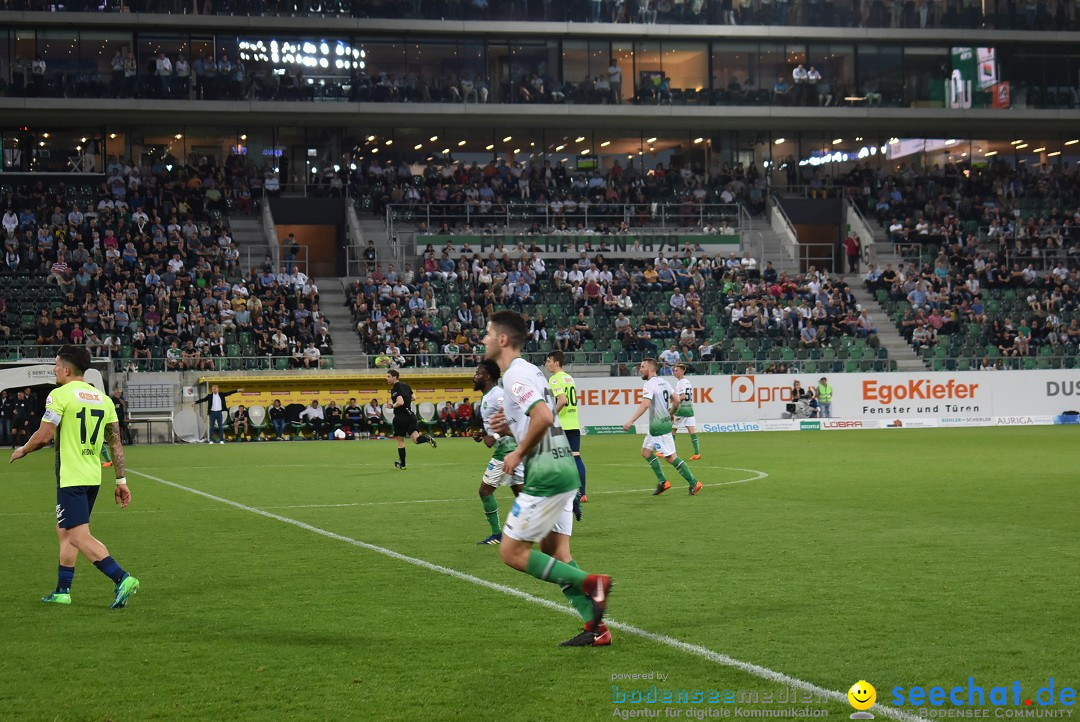 Fussball: FC ST.GALLEN 1879 vs FC THUN, St. Gallen - Schweiz, 21.04.2018