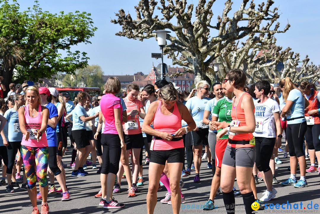 Konstanzer Frauenlauf: Konstanz am Bodensee, 22.04.2018