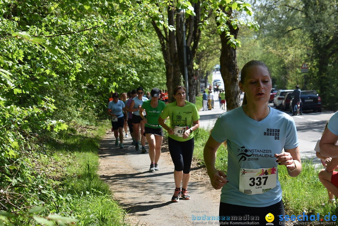 Konstanzer Frauenlauf: Konstanz am Bodensee, 22.04.2018