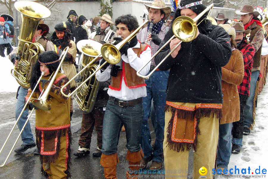 Narrenbaumstellen: Stetten, 11.02.2010