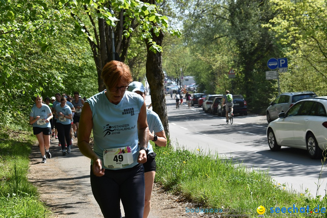 Konstanzer Frauenlauf: Konstanz am Bodensee, 22.04.2018