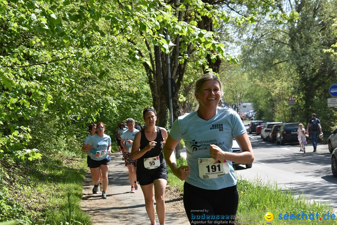 Konstanzer Frauenlauf: Konstanz am Bodensee, 22.04.2018