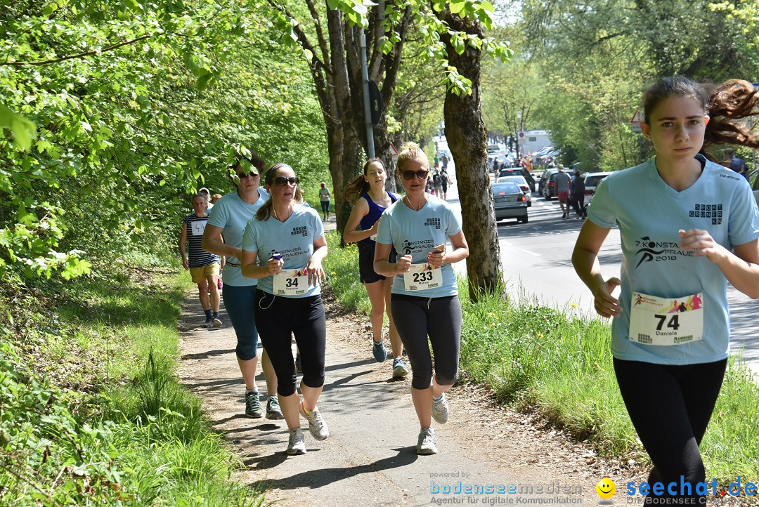 Konstanzer Frauenlauf: Konstanz am Bodensee, 22.04.2018