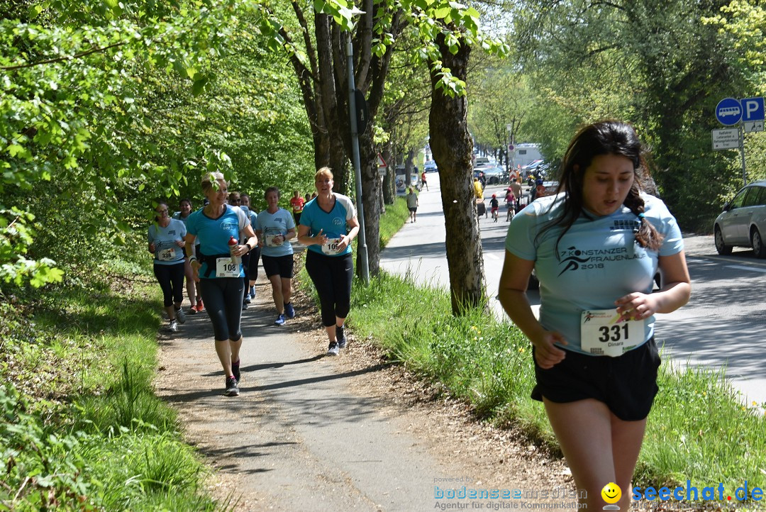 Konstanzer Frauenlauf: Konstanz am Bodensee, 22.04.2018