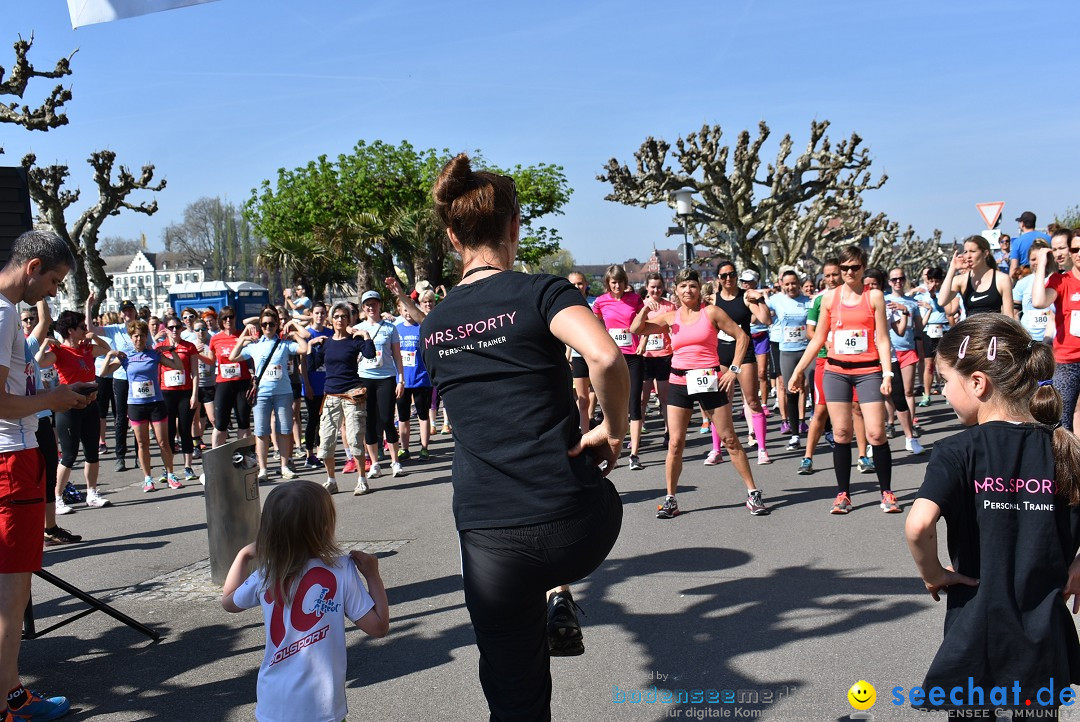 Konstanzer Frauenlauf: Konstanz am Bodensee, 22.04.2018