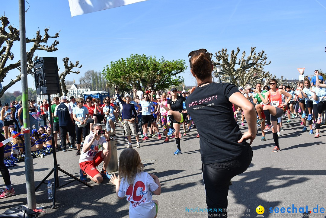 Konstanzer Frauenlauf: Konstanz am Bodensee, 22.04.2018