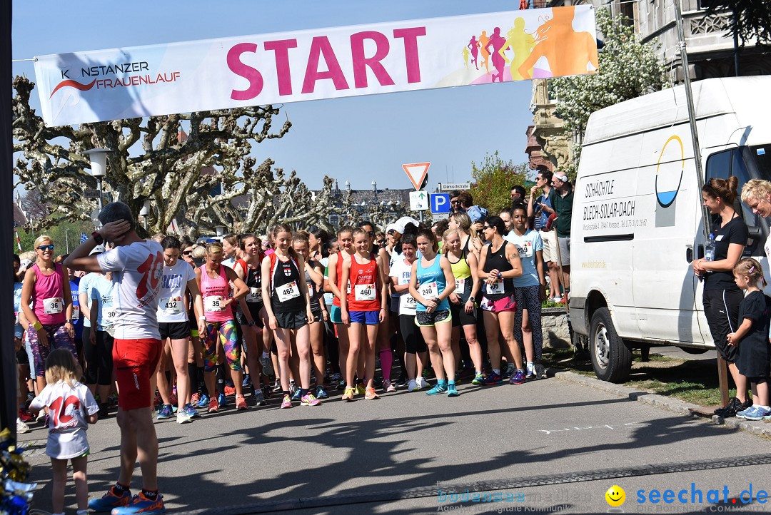 Konstanzer Frauenlauf: Konstanz am Bodensee, 22.04.2018