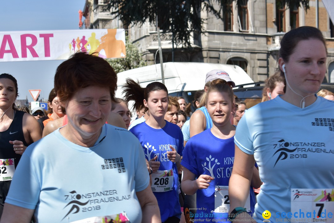 Konstanzer Frauenlauf: Konstanz am Bodensee, 22.04.2018