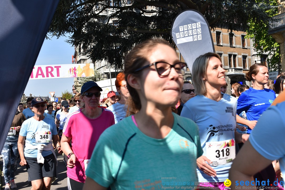 Konstanzer Frauenlauf: Konstanz am Bodensee, 22.04.2018