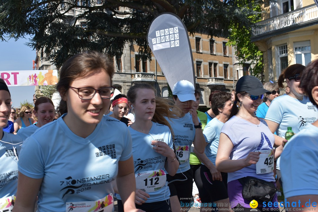 Konstanzer Frauenlauf: Konstanz am Bodensee, 22.04.2018