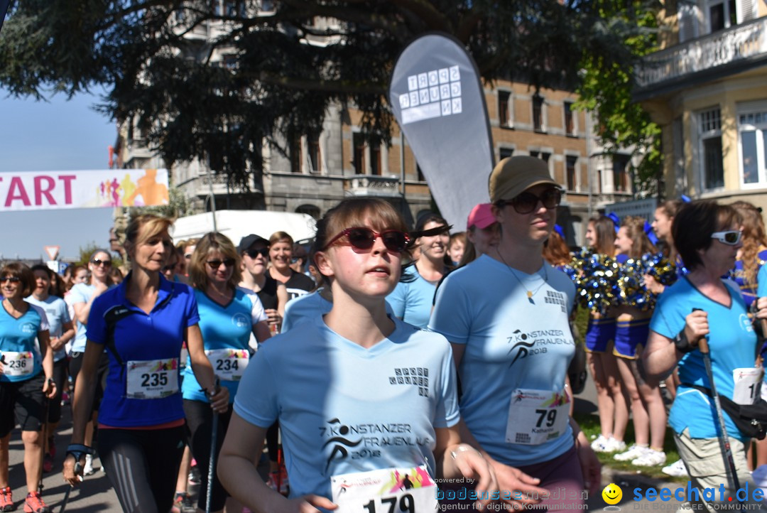 Konstanzer Frauenlauf: Konstanz am Bodensee, 22.04.2018