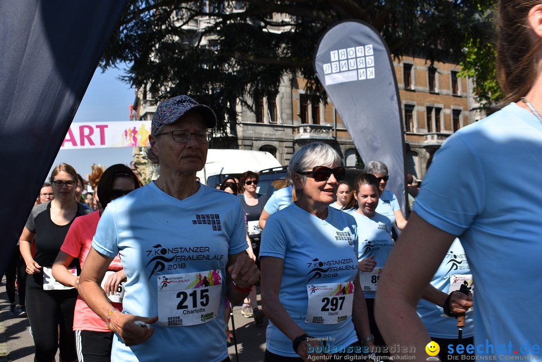 Konstanzer Frauenlauf: Konstanz am Bodensee, 22.04.2018