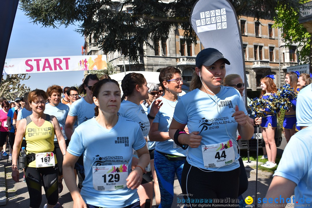 Konstanzer Frauenlauf: Konstanz am Bodensee, 22.04.2018