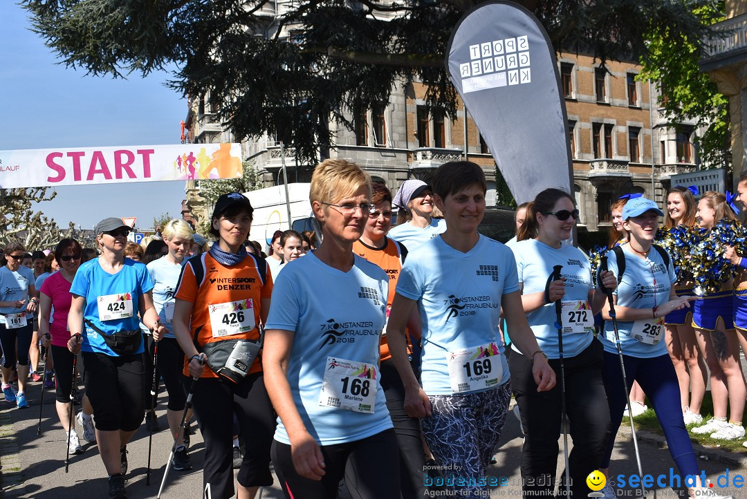 Konstanzer Frauenlauf: Konstanz am Bodensee, 22.04.2018