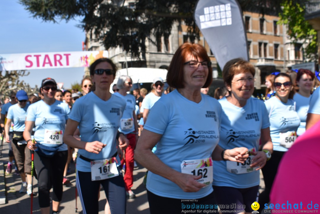 Konstanzer Frauenlauf: Konstanz am Bodensee, 22.04.2018