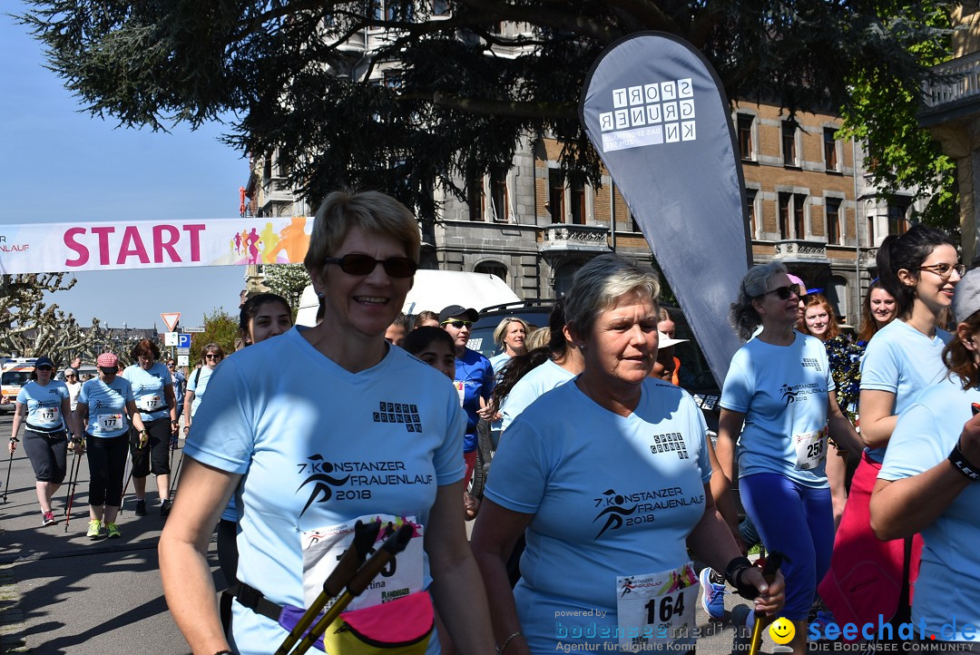 Konstanzer Frauenlauf: Konstanz am Bodensee, 22.04.2018