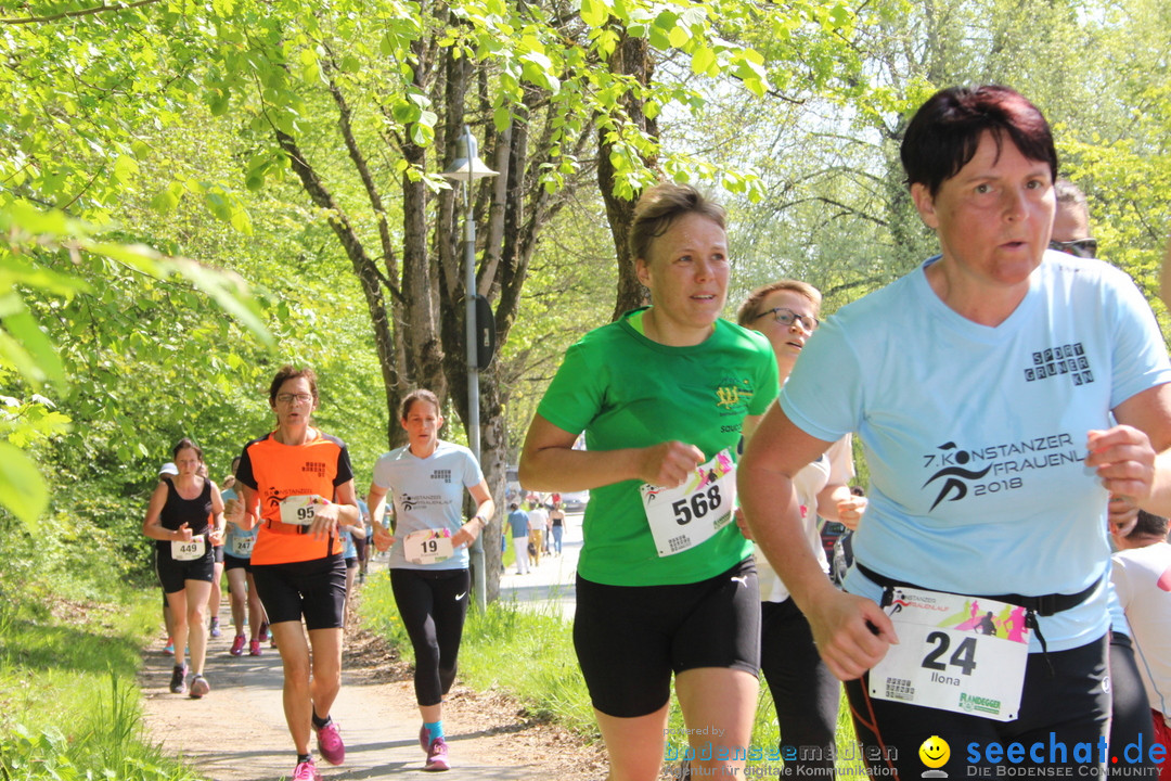 Konstanzer Frauenlauf: Konstanz am Bodensee, 22.04.2018